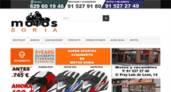 Desktop Screenshot of motossoria.es